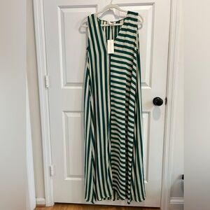 NWT Natalie Martin long midi dress with pockets